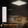 LEZOE RGB LED таванна лампа с димируема светлина и дистанционно управление, 18W 1800lm, снимка 5