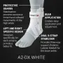 Чисто Нова Професионална Ортеза за Глезен Zamst A2-DX WHITE (Размер M - За ЛЯВ крак) , снимка 3