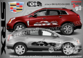Cadillac XT4 стикери надписи лепенки фолио SK-SJV2-CA-XT4, снимка 3