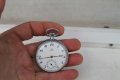 Джобен часовник ''Омега'' порцеланов циферблат 48 мм, снимка 11