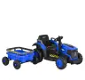 ТОП ЦЕНА!НОВО!Акумулаторен трактор с ремарке TERRON BLUE с 12V батерия,дистанционно,USB, снимка 2