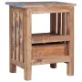 vidaXL Нощно шкафче, 41x30x50 см, махагоново дърво масив, снимка 4