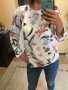 Дамска блуза на цветя, снимка 5