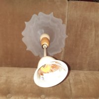 Стар красив полилей , лампа , осветление, снимка 7 - Антикварни и старинни предмети - 38592497