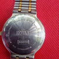 Винтидж кварцов часовник Royal, снимка 10 - Антикварни и старинни предмети - 42249611