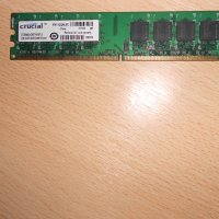 263.Ram DDR2 667 MHz PC2-5300,2GB,crucial.НОВ, снимка 1 - RAM памет - 40780112