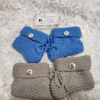 Ръчно плетени детски и бебешки терлици, снимка 1 - Други - 42890532