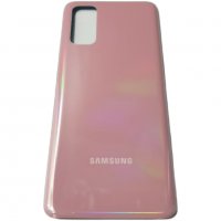 Заден капак, панел стъкло за Samsung Galaxy S20 / Розов, снимка 1 - Резервни части за телефони - 35218830