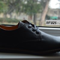 7 Чифта Черни Мъжки Елегантни Официални Обувки Артикул №025, снимка 1 - Официални обувки - 30963811