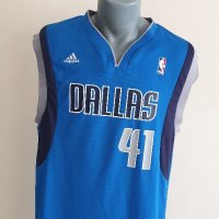 Adidas NBA DALLAS Mavericks  #41 NOWITZKI Mens Size M НОВО! ОРИГИНАЛ! МЪЖКИ ПОТНИК!, снимка 9 - Спортни дрехи, екипи - 40681664
