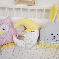 Възглавнички  и играчки за бебе, снимка 3 - Спално бельо и завивки - 32141055