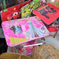 ПРОМО! Детска масичка със столче Барби Маса със стол Barbie, снимка 7 - Мебели за детската стая - 44339516