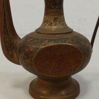 Индийски месингов чайник, снимка 4 - Антикварни и старинни предмети - 32009197