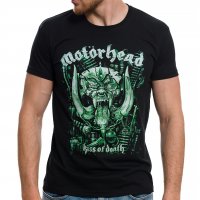 Нова мъжка тениска с дигитален печат на музикалната група Motörhead - Kiss Of Death, снимка 1 - Тениски - 29410751