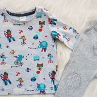 Долнище и блуза H&M 6-9 месеца, снимка 3 - Комплекти за бебе - 36712363