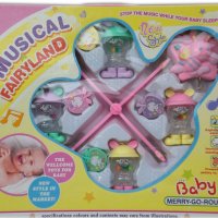 Бебешка дрънкалка за кошара Musical Fairyland
