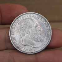 Сребърна монета Немски 5 марки 1900-та година, снимка 7 - Нумизматика и бонистика - 44792654