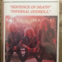 Рядка касетка - DESTRUCTION - Sentence of Death / Infernal Overkill, снимка 1 - Аудио касети - 36933033