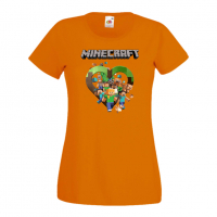 Дамска тениска Minecraft 5 Minecraft,Игра,Забавление,подарък,Изненада,Рожден Ден., снимка 11 - Тениски - 36520829