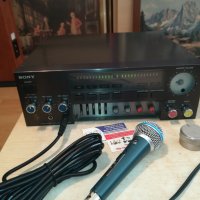sony stereo mixing ampli-made in japan-120v/60hz, снимка 2 - Ресийвъри, усилватели, смесителни пултове - 30256581