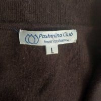 Pashmina Club. Hand Made. Size L Кашмир 100% Нова жилетка, снимка 3 - Жилетки - 39110756