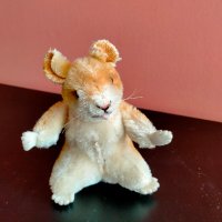 Колекционерска мека играчка Steiff Hamster Goldy , снимка 9 - Колекции - 37743126