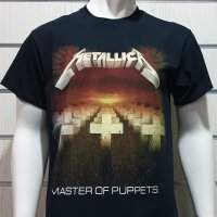Нова мъжка тениска със ситопечат на музикалната група METALLICA - MASTER OF PUPPETS , снимка 8 - Тениски - 28319764