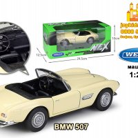 BMW 507 мащабен модел 1:24  Welly, снимка 1 - Колекции - 35424295