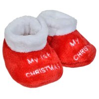 Бебешки коледни буйки, 0-9 месеца, Моята първа Коледа, снимка 1 - Бебешки чорапи - 42779316