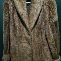 Дамско палто естествен косъм, снимка 1 - Палта, манта - 31566007