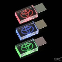 Флашка. Флашки. Стъклени, светещи USB 16 и 32 GB флаш памет., снимка 13 - USB Flash памети - 34501943