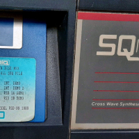 Винтидж ENSONIQ SQ-80 Cross Wave Synthesizer от 1988, снимка 2 - Синтезатори - 44575229
