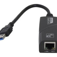 мрежова карта 1000Mbps USB3.0 Wired USB To Rj45 Gigabit Lan Ethernet Adapter Network Card RTL8153, снимка 2 - Кабели и адаптери - 44637946