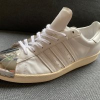 Adidas superstar 43 1/3 real leather , снимка 14 - Маратонки - 36662845