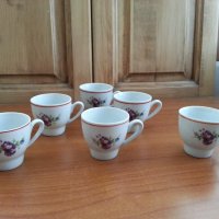 Стар български порцелан чашки , снимка 1 - Антикварни и старинни предмети - 39731673