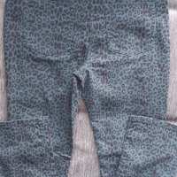 "Franco Callegari" еластични дънки в леопардов принт / голям размер , снимка 4 - Дънки - 44921611