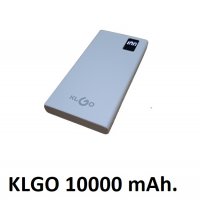 Πpeнocимa бaтepия с дисплей Power Bank КLGО 10000 mAh., снимка 3 - Външни батерии - 39466470