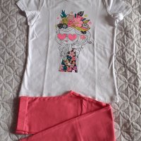Нови тениски,блузи и клинове , снимка 10 - Детски Блузи и туники - 36936274