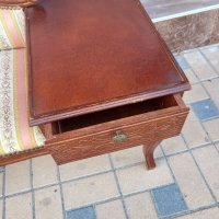 Антикварна пейка с шкафче , снимка 6 - Антикварни и старинни предмети - 42292815