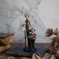 Статуетка Дон Кихот и Санчо Панса фигура 24см, снимка 1 - Статуетки - 39847073