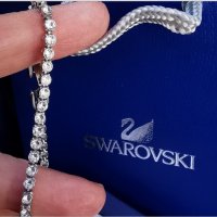  Swarovski гривна, снимка 6 - Гривни - 39085861