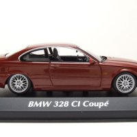 BMW 3er E46 Coupe 1999 - мащаб 1:43 на Maxichamps моделът е нов в PVC дисплей-кейс, снимка 4 - Колекции - 44475169