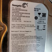 Продавам хард диск seagate 500GB, снимка 1 - Твърди дискове - 31098149