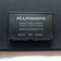 Соларен панел Allpowers 21 W Solar Charger , снимка 3 - Къмпинг осветление - 38959089