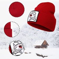 Нова Зимна шапка Термична поларена подплата Топла Еластична Мъже Жени Подарък, снимка 3 - Други - 42918740
