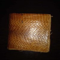 Продавам чантичка и портмоне от змийска кожа, снимка 5 - Чанти - 42906075