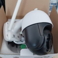 WiFi безжична камера 5MP FULL-HD цена при поръчка на 2бр и повече iCSee, снимка 3 - IP камери - 42448636