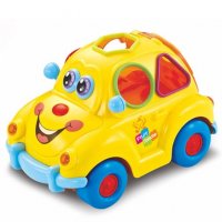 Образователна играчка Mappy сортер кола с плодове, цветове и форми, снимка 3 - Музикални играчки - 38467997