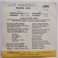 Los Massot ‎– Espana Hits  - испанска музика, снимка 2 - Грамофонни плочи - 30999091