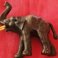 Стар слон папие маше. , снимка 6 - Антикварни и старинни предмети - 42551456